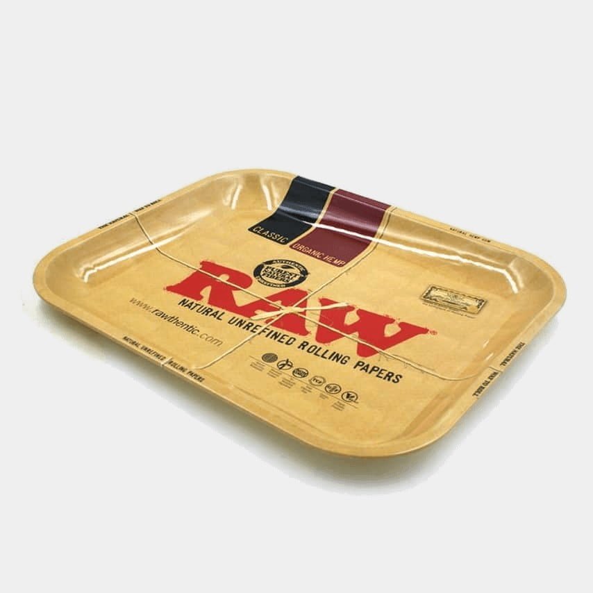 RAW Iso Metallitarjotin Original