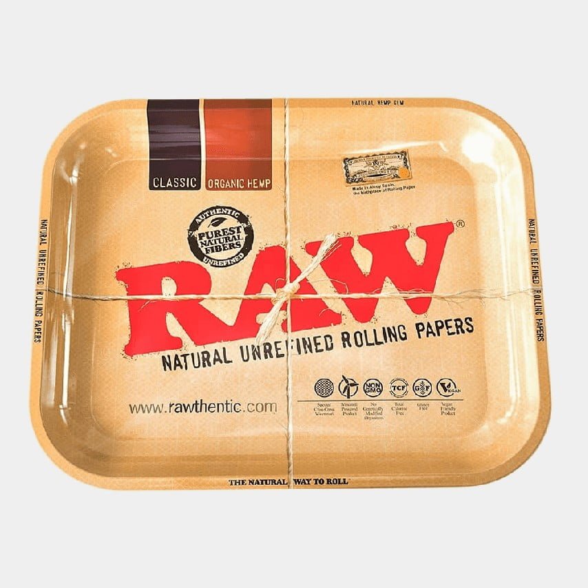 RAW Iso Metallitarjotin Original